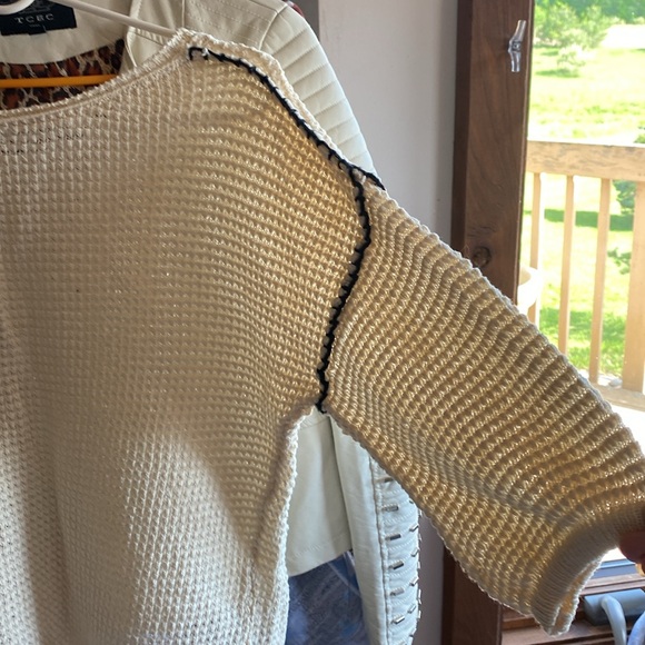 Gimmicks waffle high low shirt Xs - Picture 3 of 6